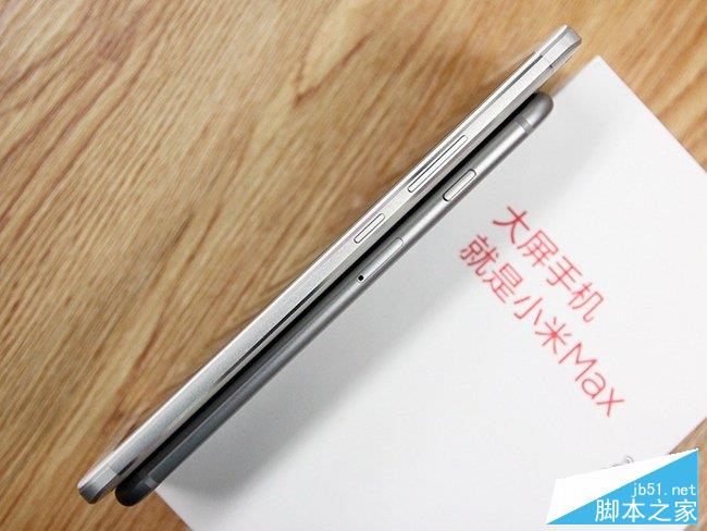 小米Max开箱,对比iPhone 6plus