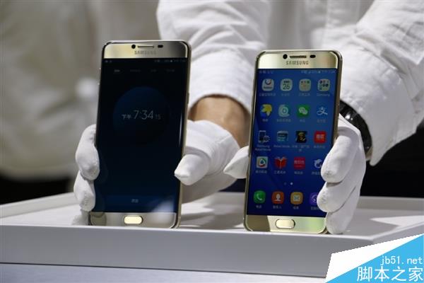 三星Galaxy C5/C7真机图赏：黑边好评