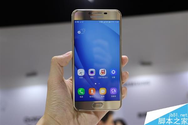 三星Galaxy C5/C7真机图赏：黑边好评