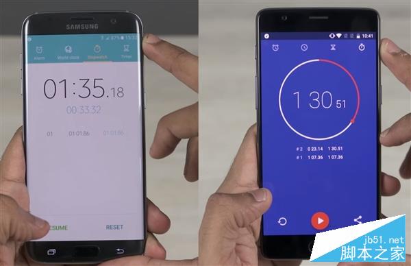 一加3 6G内存解锁!火力全开暴虐三星S7 edge