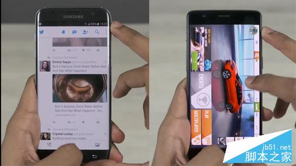 一加3 6G内存解锁!火力全开暴虐三星S7 edge