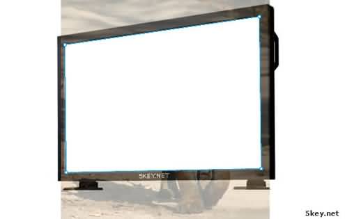 Fireworks制作让老虎从电视里出来特效