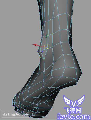 Maya建模教程 脚的建模 脚本之家 MAYA建模教程
