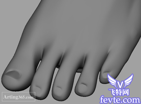 Maya建模教程 脚的建模 脚本之家 MAYA建模教程