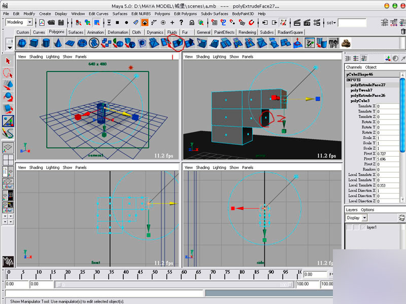 MAYA建模教程，古堡建模日記 脚本之家 MAYA建模教程