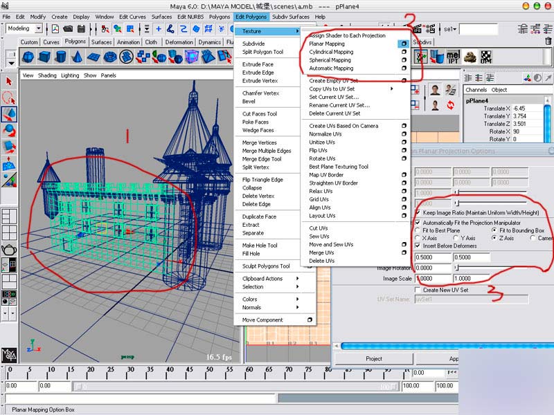 MAYA建模教程，古堡建模日記 脚本之家 MAYA建模教程