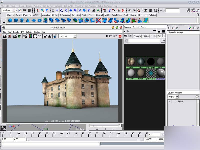 MAYA建模教程，古堡建模日記 脚本之家 MAYA建模教程