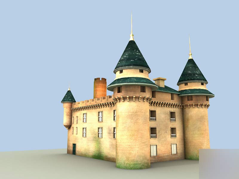 MAYA建模教程，古堡建模日記 脚本之家 MAYA建模教程