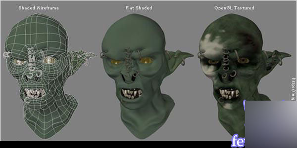 Maya7.0怪兽头部建模，渲染完全教程 脚本之家 MAYA建模教程