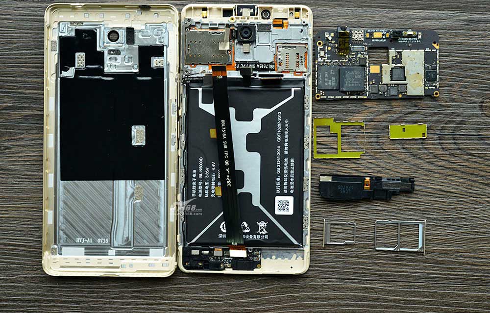 金立M6做工如何 金立M6拆机图解(28/28)