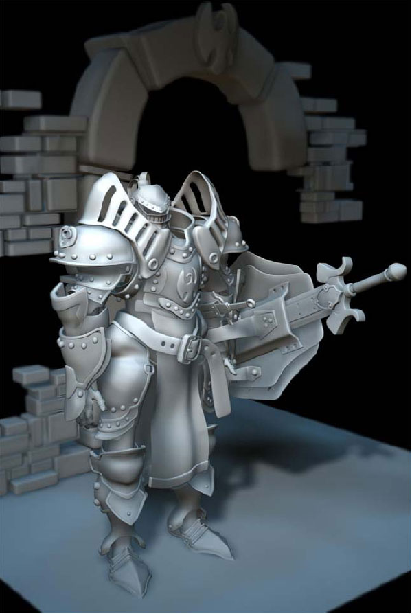 Maya盔甲建模教程 脚本之家 MAYA建模教程