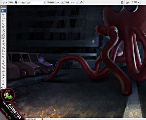 MAYA制作可爱卡通墨鱼 脚本之家 MAYA建模教程