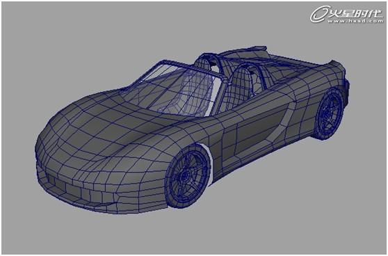 MAYA打造保时捷GT-卡雷拉模型 脚本之家 MAYA建模教程