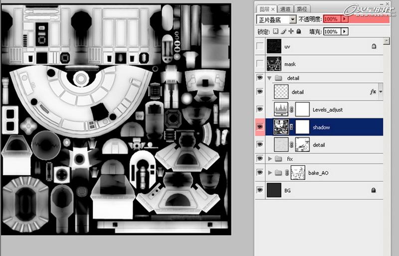 MAYA制作《星球大战》中的机器人R2D2 脚本之家 MAYA建模教程