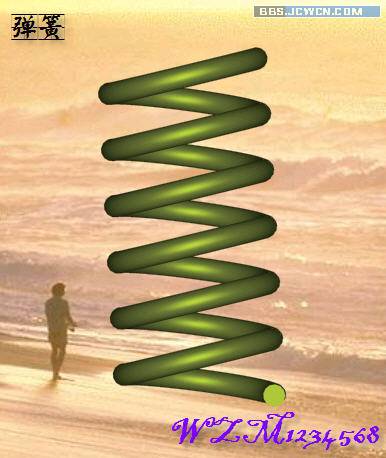 CAD弹簧的另一种做法 脚本之家 AutoCAD教程