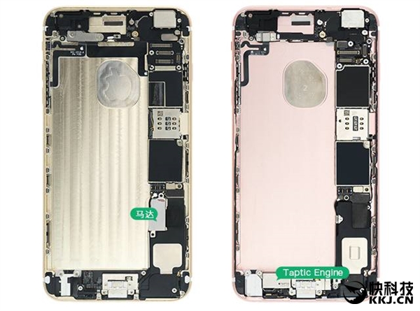 iPhone 6P/6SP对比拆解 居然这么多不同