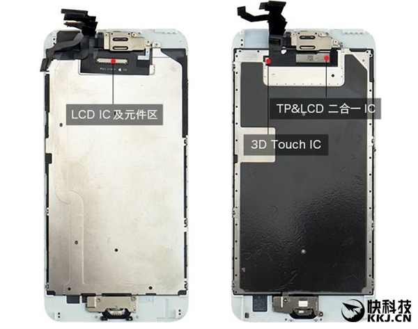 iPhone 6P/6SP对比拆解 居然这么多不同