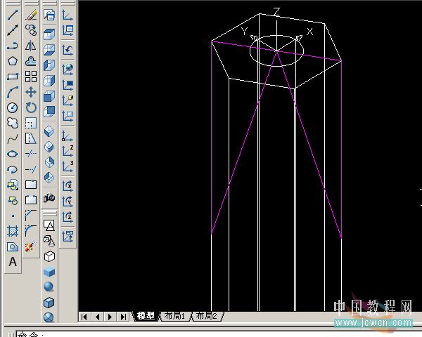 AutoCAD教程:绘制铅笔全过程 脚本之家 AutoCAD教程