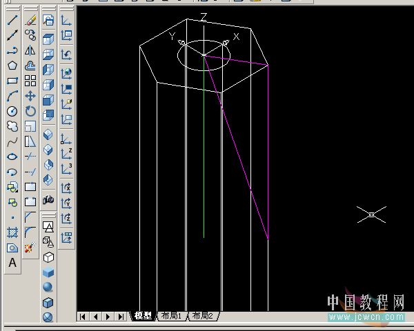 AutoCAD教程:绘制铅笔全过程 脚本之家 AutoCAD教程