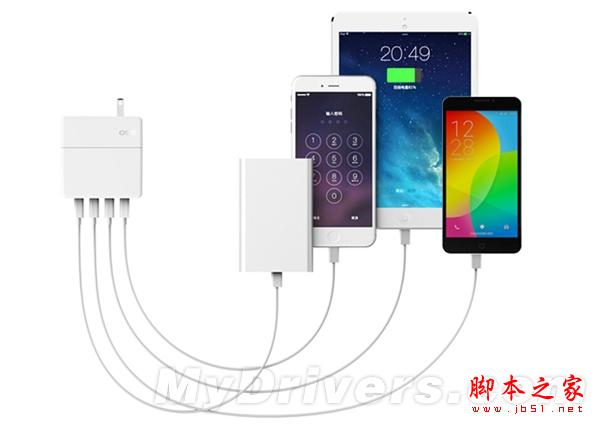 360发布超级充电器:四口、全速