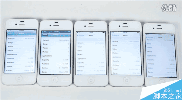 谁更流畅？iOS 5/6/7/8/9下iPhone 4S实测