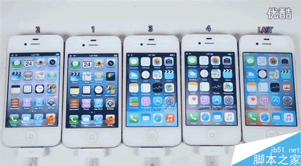 谁更流畅？iOS 5/6/7/8/9下iPhone 4S实测
