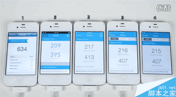 谁更流畅？iOS 5/6/7/8/9下iPhone 4S实测