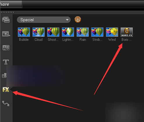 会声会影中的G滤镜使用一段后不显示了怎么操作