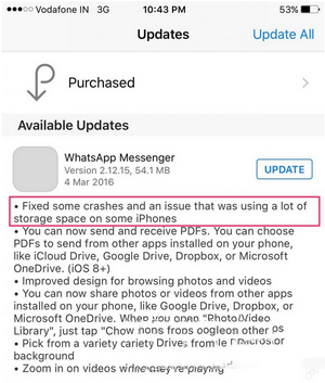 iphone6s提示剩余空间不足怎么办 苹果6s出现内存不足解决方法1