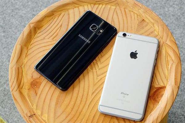三星Note7对比iPhone6s Plus 几乎完胜