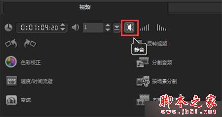会声会影如何调整视频声音？