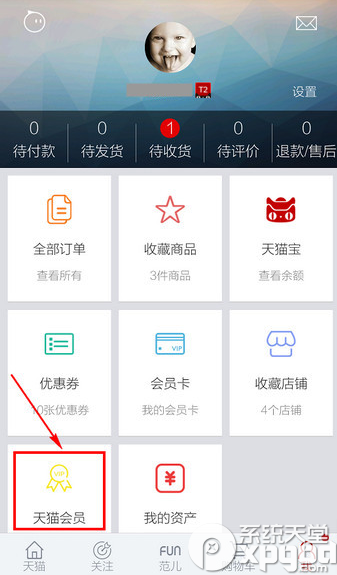 手机天猫怎么领积分？手机天猫领取积分方法