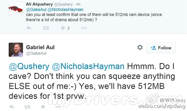 微软良心：Windows 10支持512MB内存手机