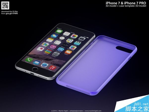 iPhone 7、7 Plus渲染高清图：外形就是这样！