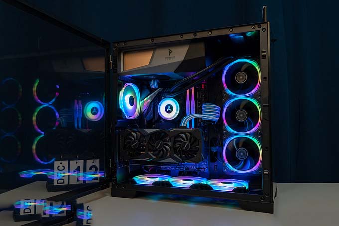 畅玩10代intel处理器,一款靠谱的360水冷不能少、乔思伯天使眼360Pro一体式水冷评测