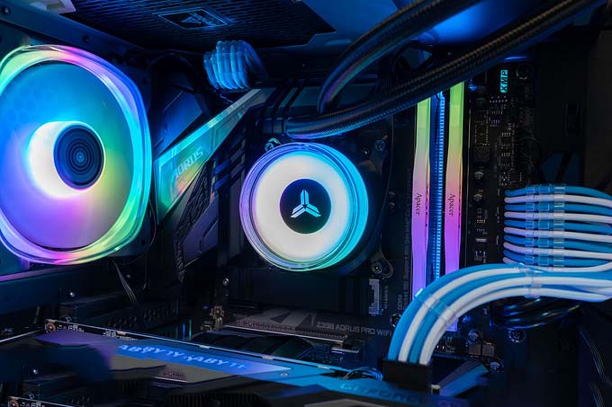 畅玩10代intel处理器,一款靠谱的360水冷不能少、乔思伯天使眼360Pro一体式水冷评测