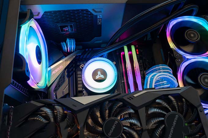 畅玩10代intel处理器,一款靠谱的360水冷不能少、乔思伯天使眼360Pro一体式水冷评测
