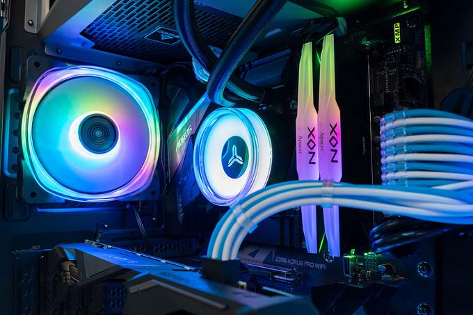 畅玩10代intel处理器,一款靠谱的360水冷不能少、乔思伯天使眼360Pro一体式水冷评测