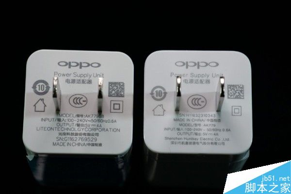 OPPO闪充惊险山寨版 怎么分辨正品OPPO充电器?