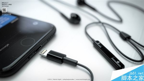 黑色版iPhone 7高清渲染图：看完必买之！