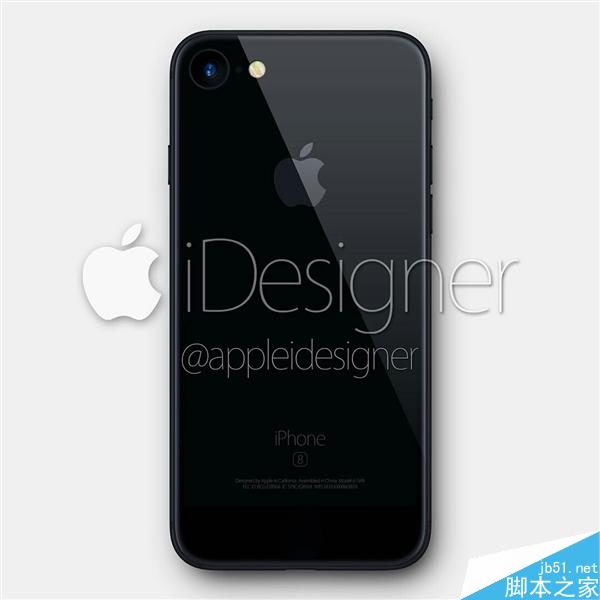 iPhone 7黑色版最新渲染图:真带感