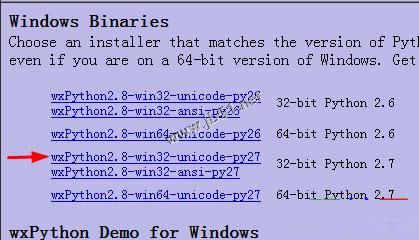 wxpyhon windows版本下载
