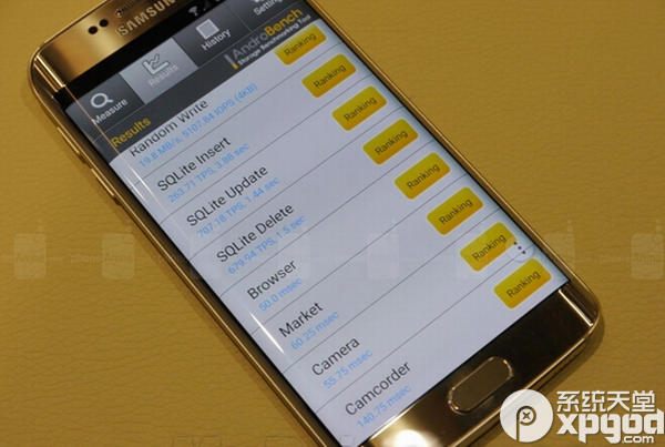 三星s6/s6 edge闪存速度怎么样？s6/s6 edge闪存速度测试
