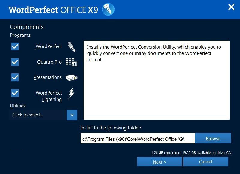 WordPerfect Office X9 Standard下载