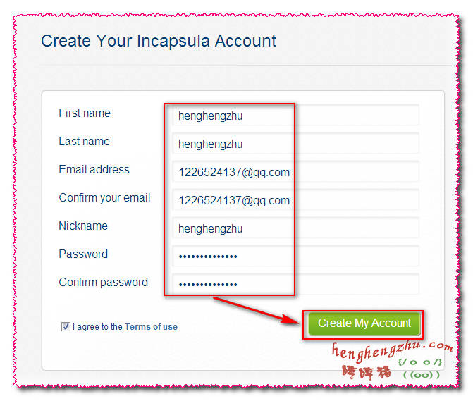 incapsula 账户简单的注册界面 incapsula 账户简单的注册界面