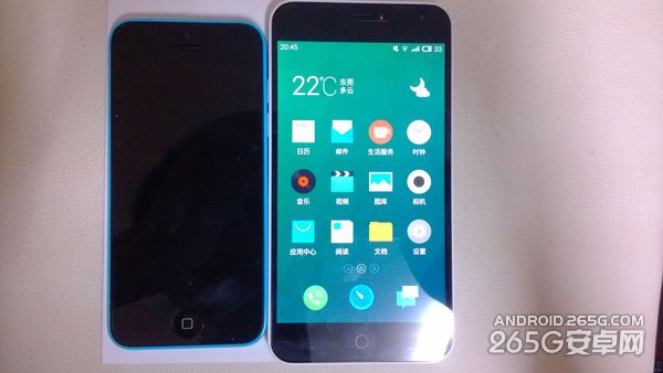 5英寸魅蓝手机网友开箱体验