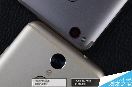 360N4S骁龙版外观对比nubia Z11 miniS