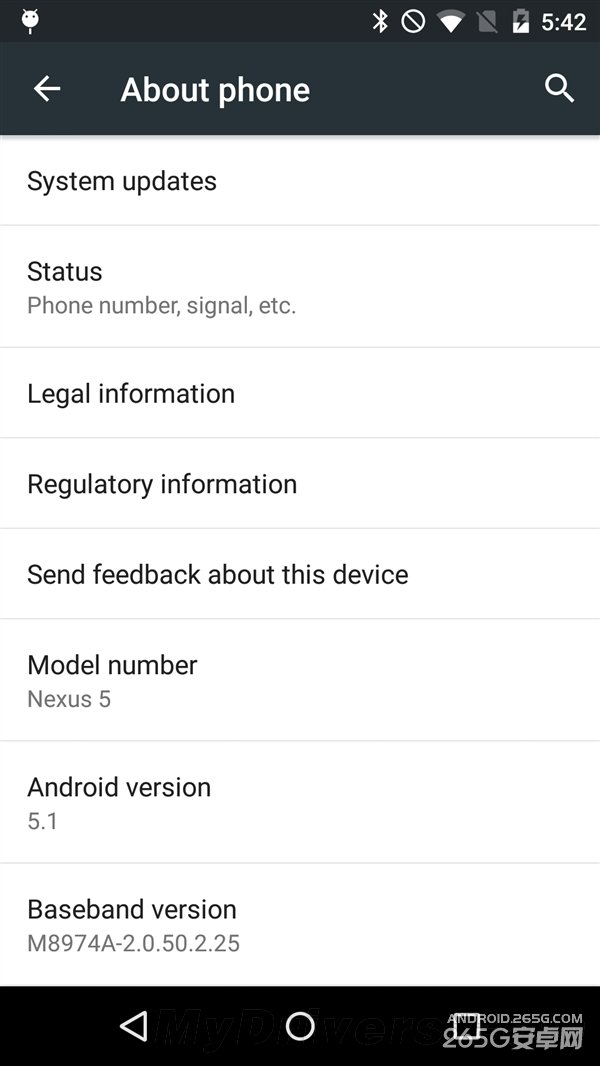 Android 5.1官方底包放出：快来刷刷刷
