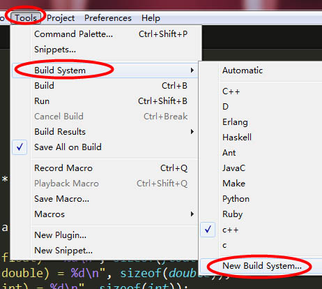 sublime text 3配置c/c++编译环境 10