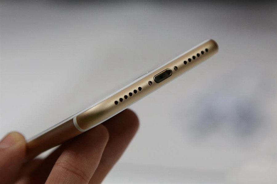 苹果iphone7外观怎么样 iPhone7金色版真机图赏(5/16)